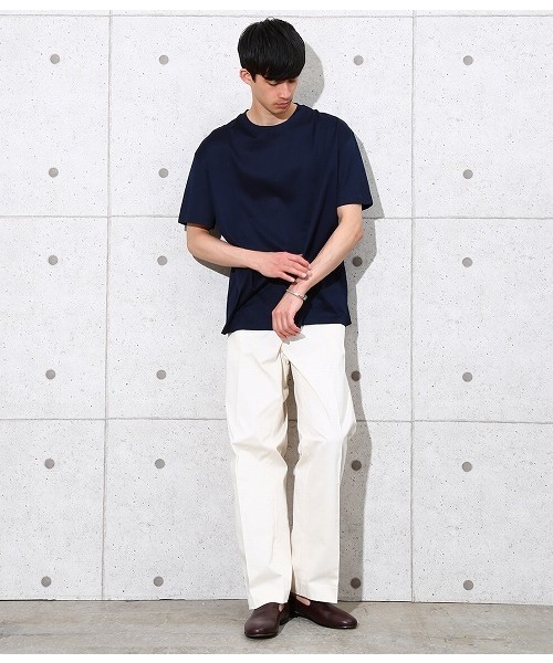ADAM ET ROPE'(アダムエロペ)の「SOLID ALBERTO【ONLY T】(Tシャツ/カットソー・メンズ・ダークブラウン/ブラック/ネイビー/ホワイト・M/S/L)」の15枚目の写真