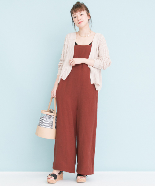 URBAN RESEARCH（アーバンリサーチ）の「リネン混オールインワン