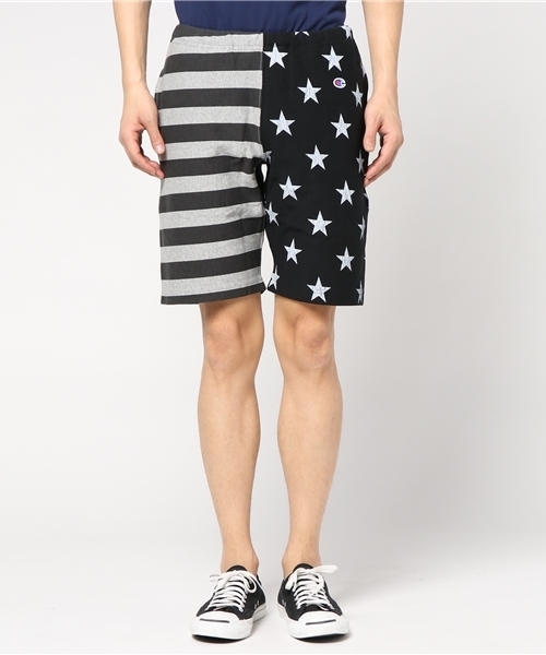 Champion（チャンピオン）の「【CHAMPION】REVERSE WEAVE プリントショーツ（その他パンツ・メンズ・ブラック/アーミー/スミクロ/グレー・X-LARGE/LARGE/MEDIUM）」の7枚目の写真