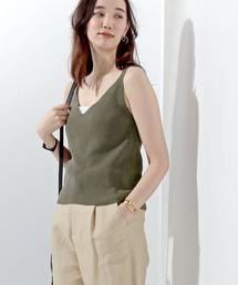 UNITED ARROWS | UWMF ニット キャミソール(キャミソール)