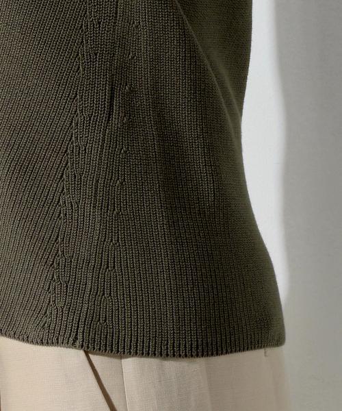 UNITED ARROWS（ユナイテッドアローズ）の「UWMF ニット キャミソール ◆（キャミソール・レディース・ナチュラル/モカ・FREE）」の8枚目の写真