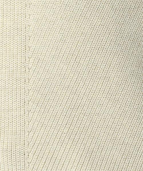 UNITED ARROWS（ユナイテッドアローズ）の「UWMF ニット キャミソール ◆（キャミソール・レディース・ナチュラル/モカ・FREE）」の11枚目の写真