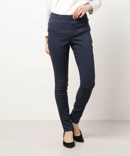 GeeRA（ジーラ）の「美脚シルエットストレッチスキニーパンツ（その他パンツ・レディース・ホワイト/ホワイト系その他2/ホワイト系その他/ブラック系その他2/レッド/ブラック系その他/ブラック/カーキ/ブルー/その他1/ブラック系その他4/ベージュ/ドット/ブルー系その他/ネイビー/グリーン/パープル/ブラック系その他3・SMALL/X-LARGE/LARGE/MEDIUM/XX-LARGE/XXX-LARGE/XXXX-LARGE）」の14枚目の写真