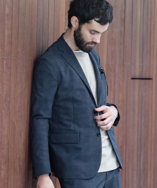 BEAUTY＆YOUTH TORAY 2B スーツ　リネン混　ウォッシャブル BEAUTY＆YOUTH TORAY 2B スーツ リネン混 ウォッシャブル