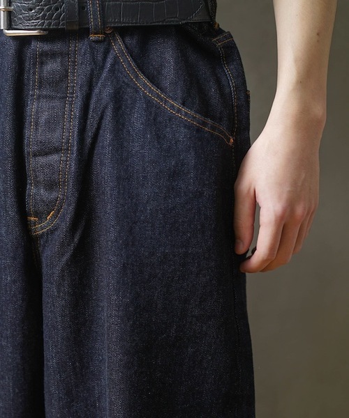 パンツ o- ios comfort denim O- オー / IOS COMFORT -FB- O-02-F Indigo Fade Bio デニム