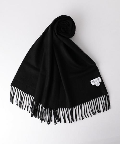 Johnstons of Elgin（ジョンストンズオブエルガン）の「＜JOHNSTONS（ジョンストンズ）＞ CASHMERE  MUFF SOLID/マフラー ◆（マフラー・メンズ・ブラック/グレー/ブラウン/ライトピンク/ネイビー・ONE）」の2枚目の写真