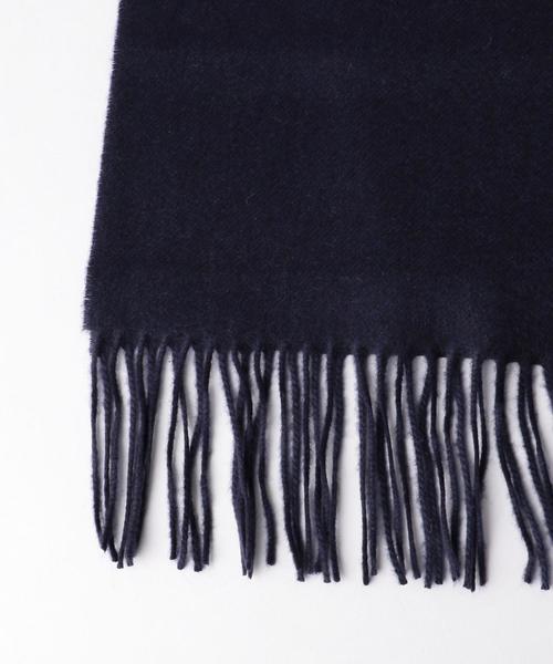 Johnstons of Elgin（ジョンストンズオブエルガン）の「＜JOHNSTONS（ジョンストンズ）＞ CASHMERE  MUFF SOLID/マフラー ◆（マフラー・メンズ・ブラック/グレー/ブラウン/ライトピンク/ネイビー・ONE）」の9枚目の写真