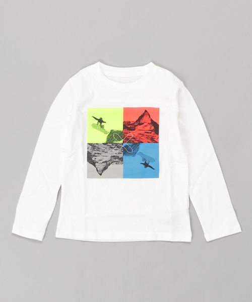 GAP(ギャップ)の「Gap グラフィック長袖Tシャツ(Tシャツ/カットソー・キッズ・グリーン系その他/ネイビー/オフホワイト・XL/L/XS/XXL/M/S)」の1枚目の写真