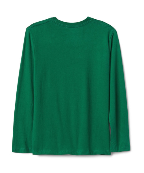 GAP(ギャップ)の「Gap グラフィック長袖Tシャツ(Tシャツ/カットソー・キッズ・グリーン系その他/ネイビー/オフホワイト・XL/L/XS/XXL/M/S)」の5枚目の写真