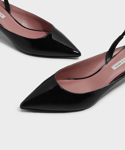 CHARLES & KEITH（チャールズ & キース）の「スリングバックキトンヒール / SLING BACK KITTEN HEELS（パンプス・レディース・ブラック/グリーン/ピンク・22.5cm/23.5cm/23cm/24.5cm/25cm/25.5cm）」の17枚目の写真