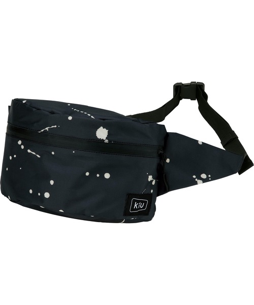 KiU（キウ）の「ウォータープルーフボディバッグミニ【1】（ボディバッグ/ウエストポーチ・レディース・カーキ/ピンク/グリーン/サンドベージュ/ダークブルー/ブルー系その他/ブラック系その他2/ブラック/ブラック系その他・FREE）」の4枚目の写真