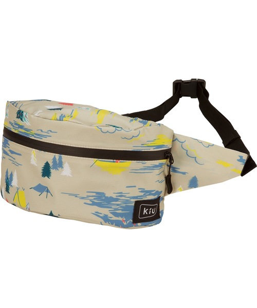 KiU（キウ）の「ウォータープルーフボディバッグミニ【1】（ボディバッグ/ウエストポーチ・レディース・カーキ/ピンク/グリーン/サンドベージュ/ダークブルー/ブルー系その他/ブラック系その他2/ブラック/ブラック系その他・FREE）」の5枚目の写真