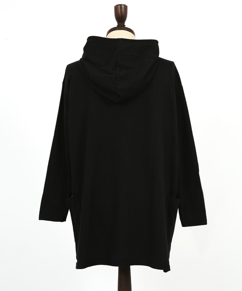 Rocky Monroe(ロッキーモンロー)の「ロング丈BIGパーカー(パーカー・メンズ・ホワイト/杢グレー/ブラック・M/L/XL)」の6枚目の写真