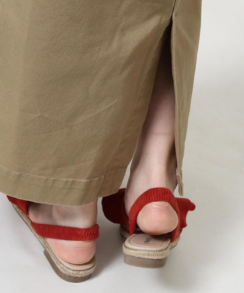 coen（コーエン）の「ストレッチロングタイトスカート（スカート・レディース・ベージュ/ネイビー・SMALL/MEDIUM/LARGE）」の19枚目の写真