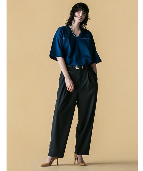 MONKEY TIME（モンキータイム）の「＜monkey time＞  BACK/GGRN HOCKEY TEE/ホッケーシャツ（Tシャツ/カットソー・メンズ・ネイビー/パープル・MEDIUM/LARGE/SMALL）」の8枚目の写真