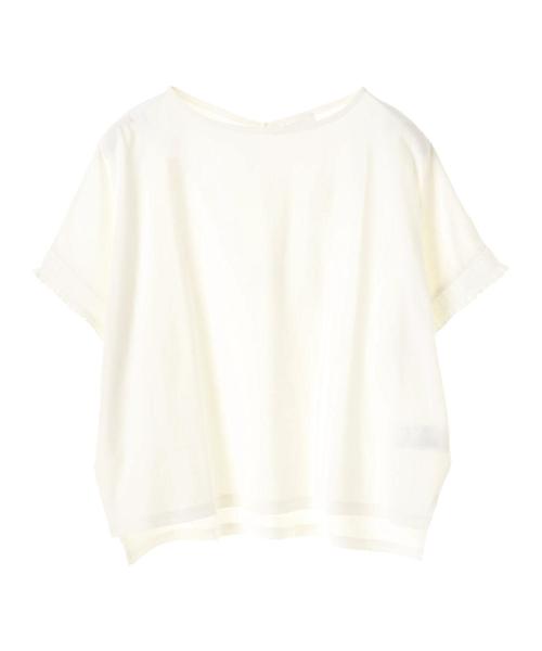 AMERICAN HOLIC（アメリカンホリック）の「・プリーツ袖プルオーバー（Tシャツ/カットソー・レディース・ブラック/オフホワイト/杢グレー・FREE）」の4枚目の写真