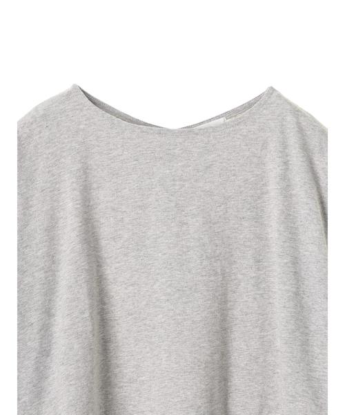 AMERICAN HOLIC（アメリカンホリック）の「・プリーツ袖プルオーバー（Tシャツ/カットソー・レディース・ブラック/オフホワイト/杢グレー・FREE）」の8枚目の写真