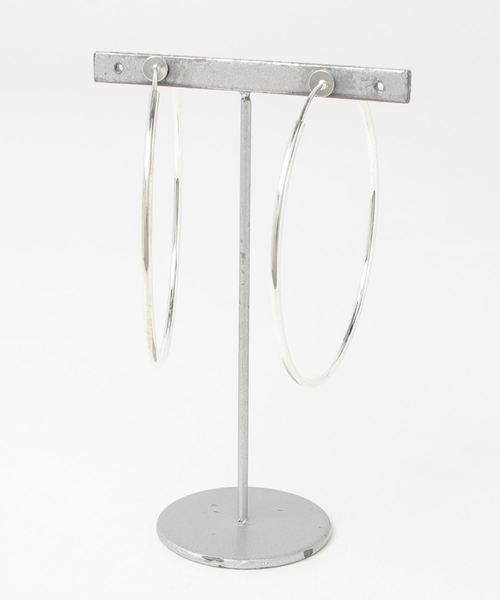 Fun & Daily(ファンアンドデイリー)の「F&D : イージーフープイヤリング(イヤリング・レディース・シルバー/ゴールド・FREE)」の3枚目の写真