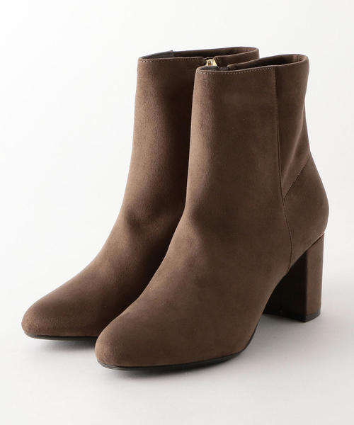 green label relaxing（グリーンレーベルリラクシング）の「◆KFC ラウンドショートブーツ(6.5cmヒール) ◆（ブーツ・レディース・ブラック/モカ/ダークブラウン・S/M/L/LL）」の16枚目の写真