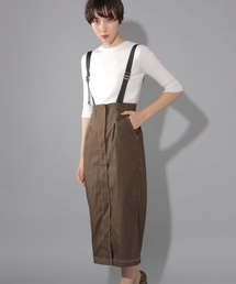 PAGEBOY | 配色ステッチサス付きスカート(スカート)