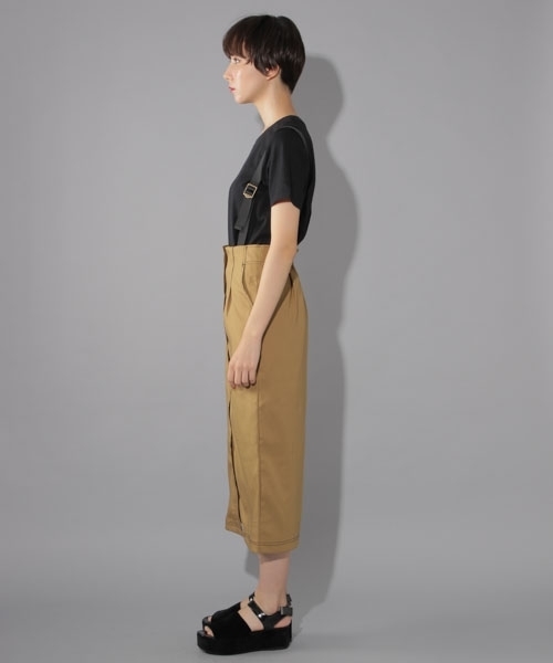 PAGEBOY(ページボーイ)の「配色ステッチサス付きスカート(スカート・レディース・ブラック/ベージュ/カーキ・SMALL/MEDIUM)」の15枚目の写真