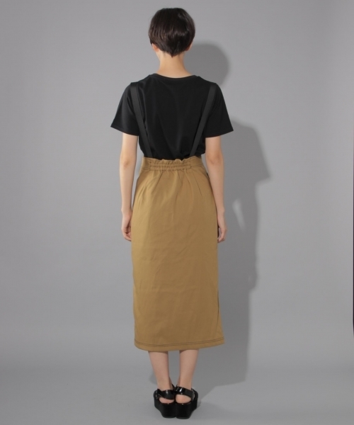 PAGEBOY(ページボーイ)の「配色ステッチサス付きスカート(スカート・レディース・ブラック/ベージュ/カーキ・SMALL/MEDIUM)」の16枚目の写真
