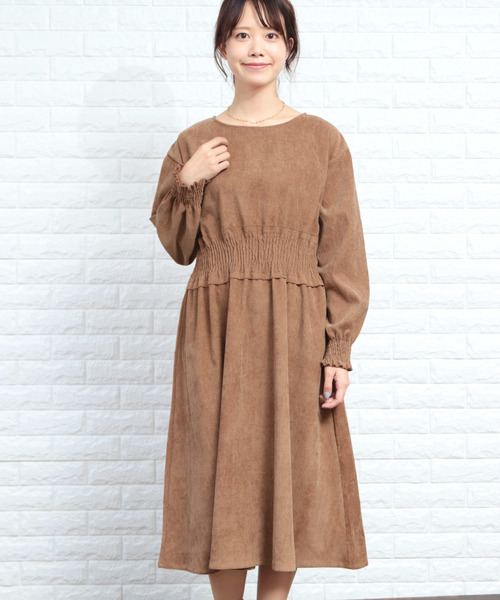 海外輸入 ワンピース Sesto セスト のワンピース コーデュロイウエストシャーリングワンピース 271a432 を購入できます Sesto ワンピースコーデュロイウエストシャーリングワンピース ワンピース Sesto セスト のファッション