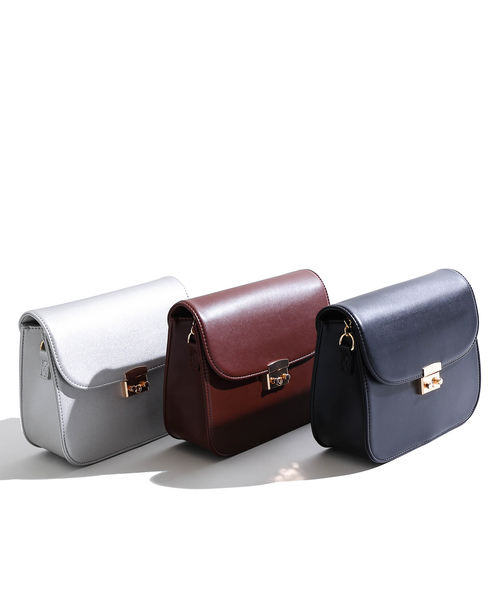 WEGO(ウィゴー)の「WEGO/チェーンショルダーバッグ(ショルダーバッグ・レディース・ブラック/ブラウン/シルバー・FREE)」の12枚目の写真