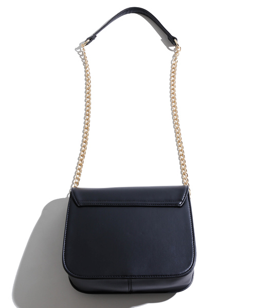 WEGO(ウィゴー)の「WEGO/チェーンショルダーバッグ(ショルダーバッグ・レディース・ブラック/ブラウン/シルバー・FREE)」の10枚目の写真