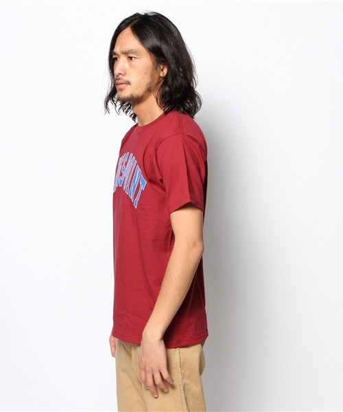WEGO(ウィゴー)の「WEGO/プレップTee(S)(Tシャツ/カットソー・メンズ・ワイン/ネイビー/ホワイト・MEDIUM/LARGE)」の5枚目の写真