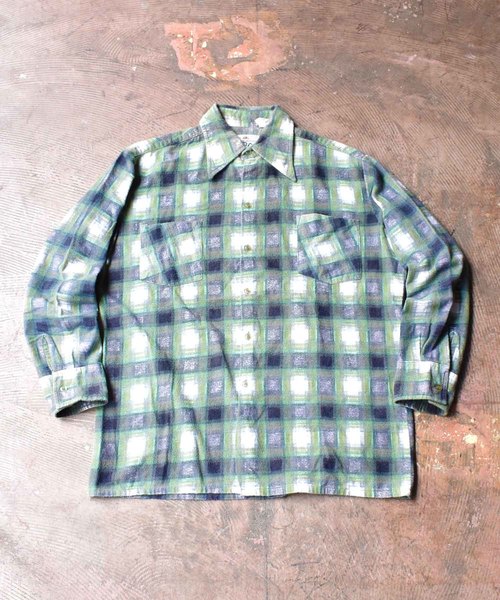 Fruit Of The Loom フルーツオブザルーム の ヴィンテージ古着 70 S Fruit Of The Room チェックシャツ シャツ ブラウス Wear