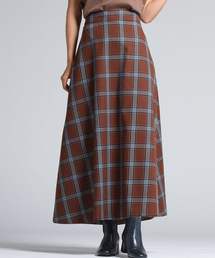 LIPSTAR | チェックAラインフレアスカート(スカート)