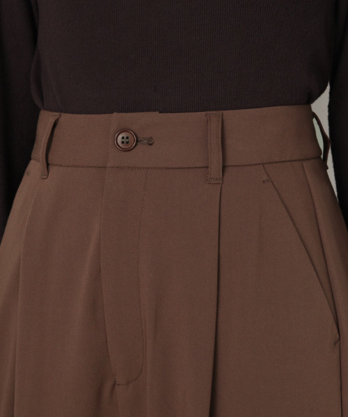 LOWRYS FARM（ローリーズファーム）の「カラーワイドテーパード　813333（その他パンツ・レディース・ブラック/ブラウン/ピンク・MEDIUM/LARGE）」の6枚目の写真