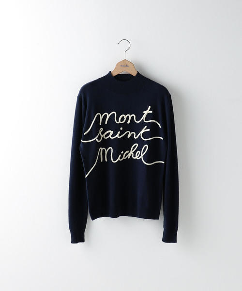 Steven Alan（スティーブンアラン）の「＜LE MONT ST MICHEL＞Cornely SWEATER/ニット（ニット/セーター・レディース・ネイビー/レッド・SMALL）」の12枚目の写真