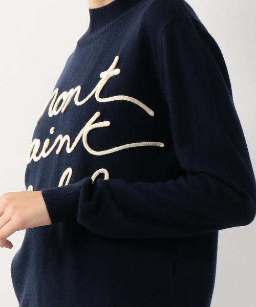 Steven Alan（スティーブンアラン）の「＜LE MONT ST MICHEL＞Cornely SWEATER/ニット（ニット/セーター・レディース・ネイビー/レッド・SMALL）」の3枚目の写真