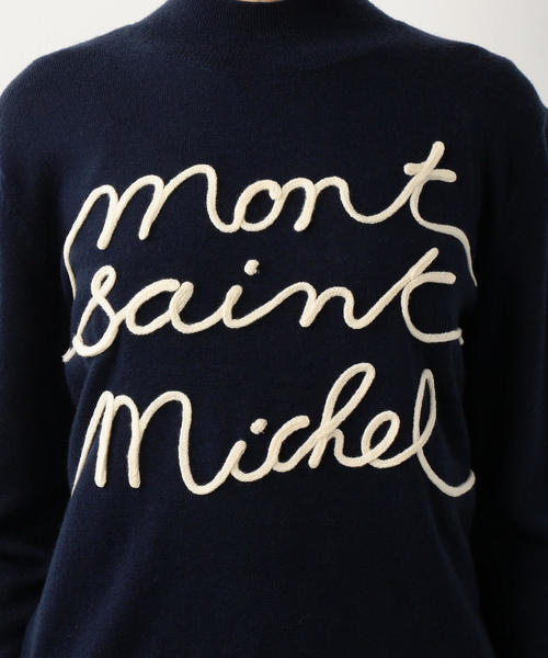 Steven Alan（スティーブンアラン）の「＜LE MONT ST MICHEL＞Cornely SWEATER/ニット（ニット/セーター・レディース・ネイビー/レッド・SMALL）」の6枚目の写真