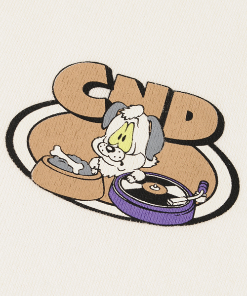 Candy Stripper(キャンディストリッパー)の「CANDY DEEJAY SWEAT トップス(Tシャツ/カットソー・レディース・オフホワイト/ブラック/パープル/ピンク・2)」の7枚目の写真