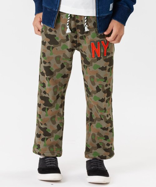 F.O.KIDS（エフオーキッズ）の「/3柄カットパンツ 裏シャギー 10分丈（その他パンツ・キッズ・ベージュ/レッド/カーキ・90/100/110/120/80/130/95/140）」の2枚目の写真