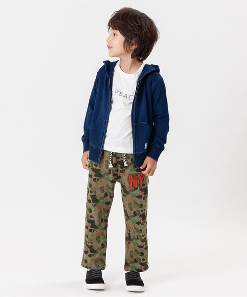 F.O.KIDS（エフオーキッズ）の「/3柄カットパンツ 裏シャギー 10分丈（その他パンツ・キッズ・ベージュ/レッド/カーキ・90/100/110/120/80/130/95/140）」の4枚目の写真