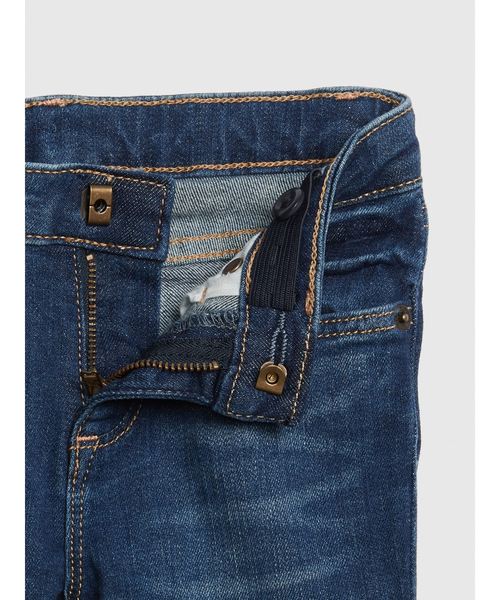GAP(ギャップ)の「スーパーデニム スキニージーンズ(Fantastiflex)(デニムパンツ・キッズ・インディゴブルー・80cm/90cm/95cm/110cm/105cm/100cm)」の2枚目の写真