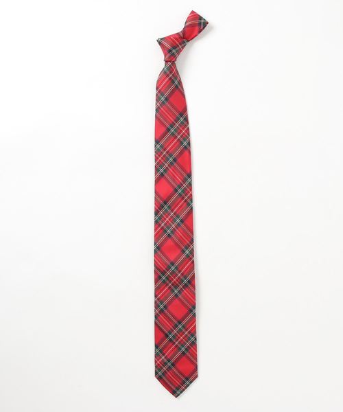 UNITED TOKYO(ユナイテッドトウキョウ)の「Stephen Waltersタータンチェックタイ(ネクタイ・メンズ・ネイビー/レッド・FREE)」の2枚目の写真