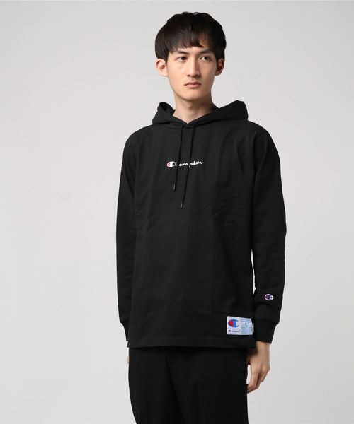 ヘビーウェイトフード付きロンt Tシャツ カットソー Champion チャンピオン のファッション チャンピオン トップス チャンピオン Champion