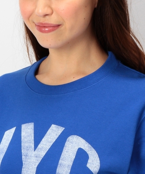 Jewel Changes（ジュエルチェンジズ）の「ATESPEXS プリントスウェット / エイトスペックス/ コラボレーション ＋ ◆（スウェット・レディース・ホワイト/コバルトブルー・フリー）」の10枚目の写真