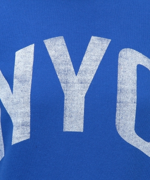 Jewel Changes（ジュエルチェンジズ）の「ATESPEXS プリントスウェット / エイトスペックス/ コラボレーション ＋ ◆（スウェット・レディース・ホワイト/コバルトブルー・フリー）」の3枚目の写真