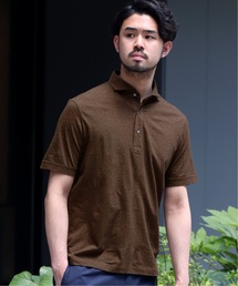 EDIFICE | メランジシルケットテンジク カッタウェイ(ポロシャツ)