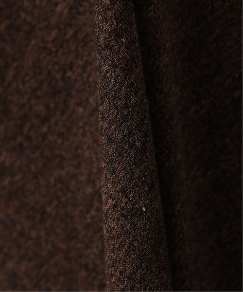 EDIFICE（エディフィス）の「メランジシルケットテンジク カッタウェイ（ポロシャツ・メンズ・ホワイト/チャコールグレー/ブラウン/ブルー系その他・LARGE/MEDIUM/SMALL/X-LARGE）」の10枚目の写真