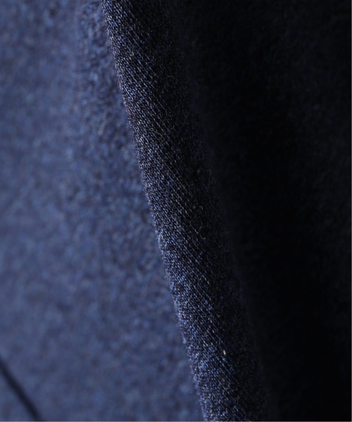 EDIFICE（エディフィス）の「メランジシルケットテンジク カッタウェイ（ポロシャツ・メンズ・ホワイト/チャコールグレー/ブラウン/ブルー系その他・LARGE/MEDIUM/SMALL/X-LARGE）」の11枚目の写真