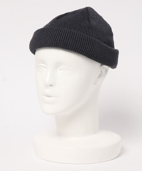 RACAL（ラカル）の「【RACAL】R/K CAP（ニットキャップ/ビーニー・メンズ・チャコールグレー/ブラック/ダークブラウン/ベージュ/オリーブ/オレンジ・FREE）」の3枚目の写真