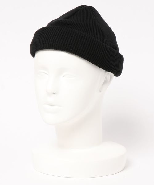 RACAL（ラカル）の「【RACAL】R/K CAP（ニットキャップ/ビーニー・メンズ・チャコールグレー/ブラック/ダークブラウン/ベージュ/オリーブ/オレンジ・FREE）」の2枚目の写真