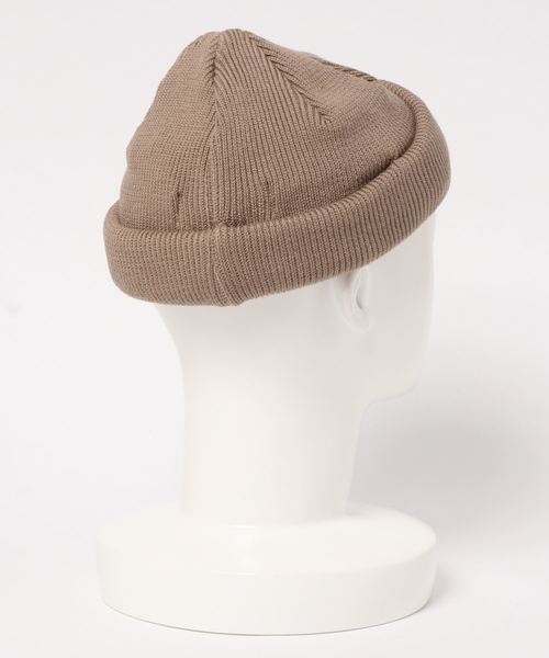 RACAL（ラカル）の「【RACAL】R/K CAP（ニットキャップ/ビーニー・メンズ・チャコールグレー/ブラック/ダークブラウン/ベージュ/オリーブ/オレンジ・FREE）」の7枚目の写真